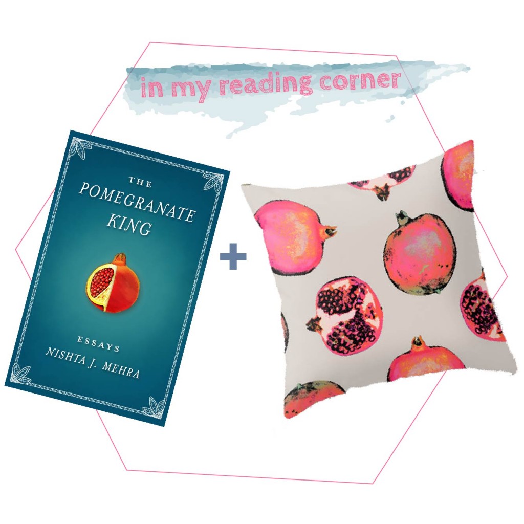 In my reading corner l book and cushion l Mademoiselle Bagatelles l design, fashion and food blog